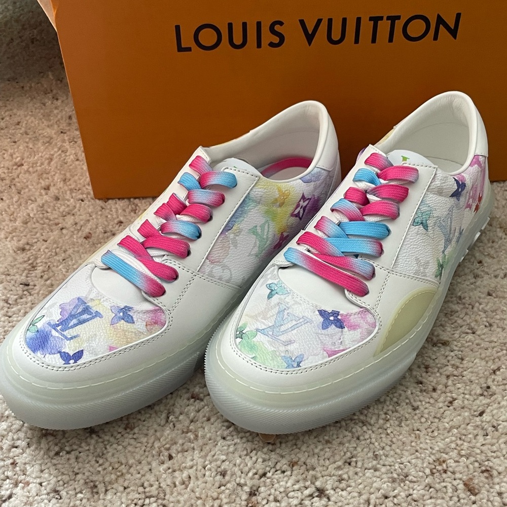 Louis Vuitton Ollie Sneakers Watercolor Brand New multicolor
